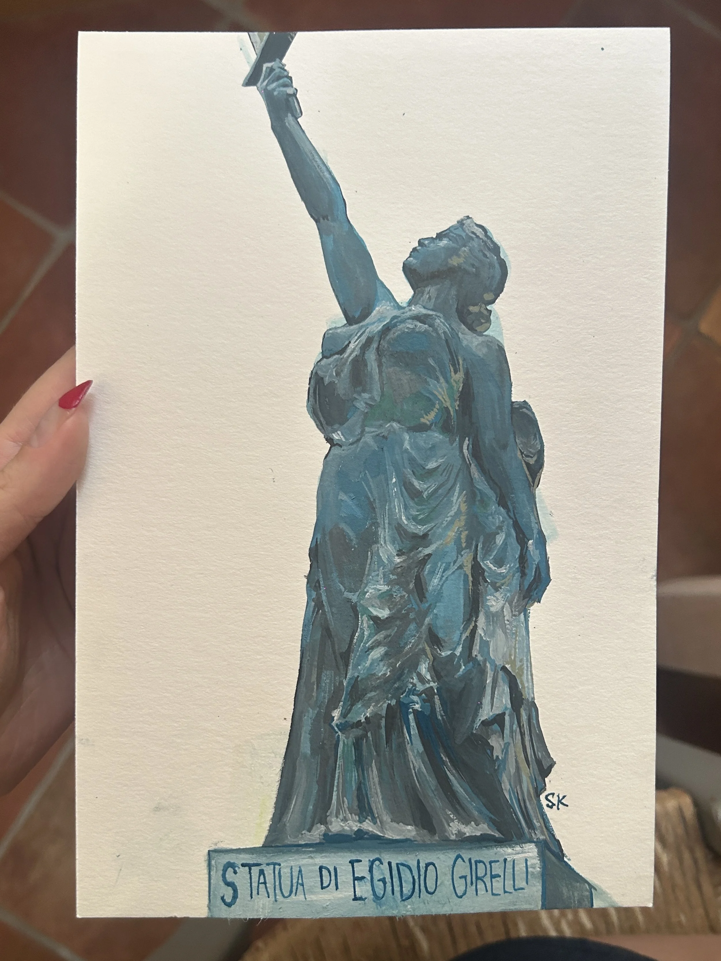 Statua di Edigio Girelli