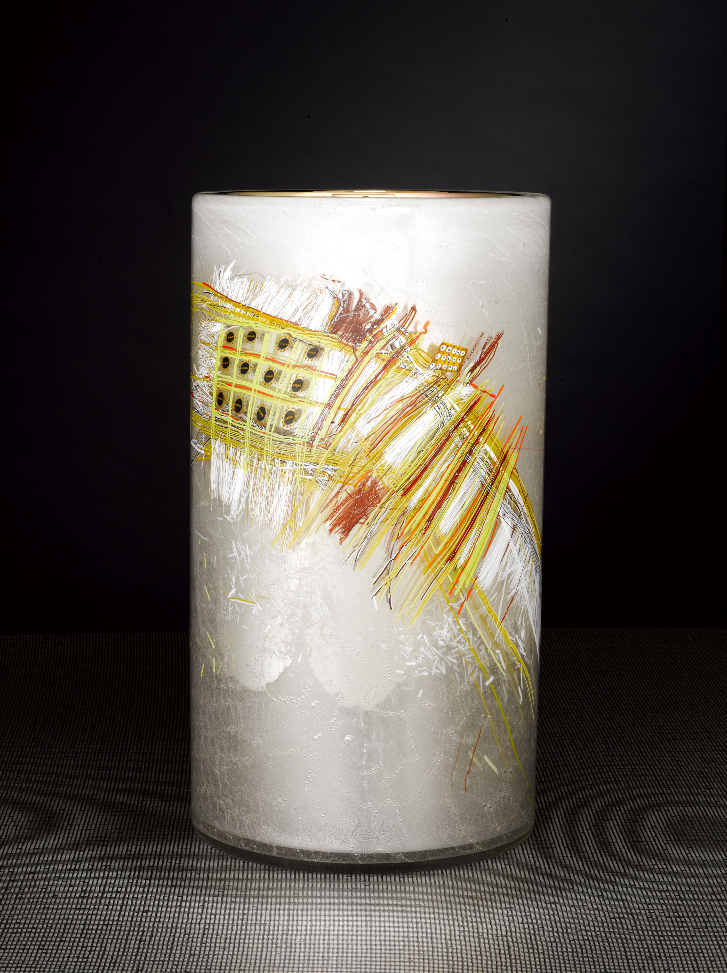 Silvered Blanket Cylinder, 2010