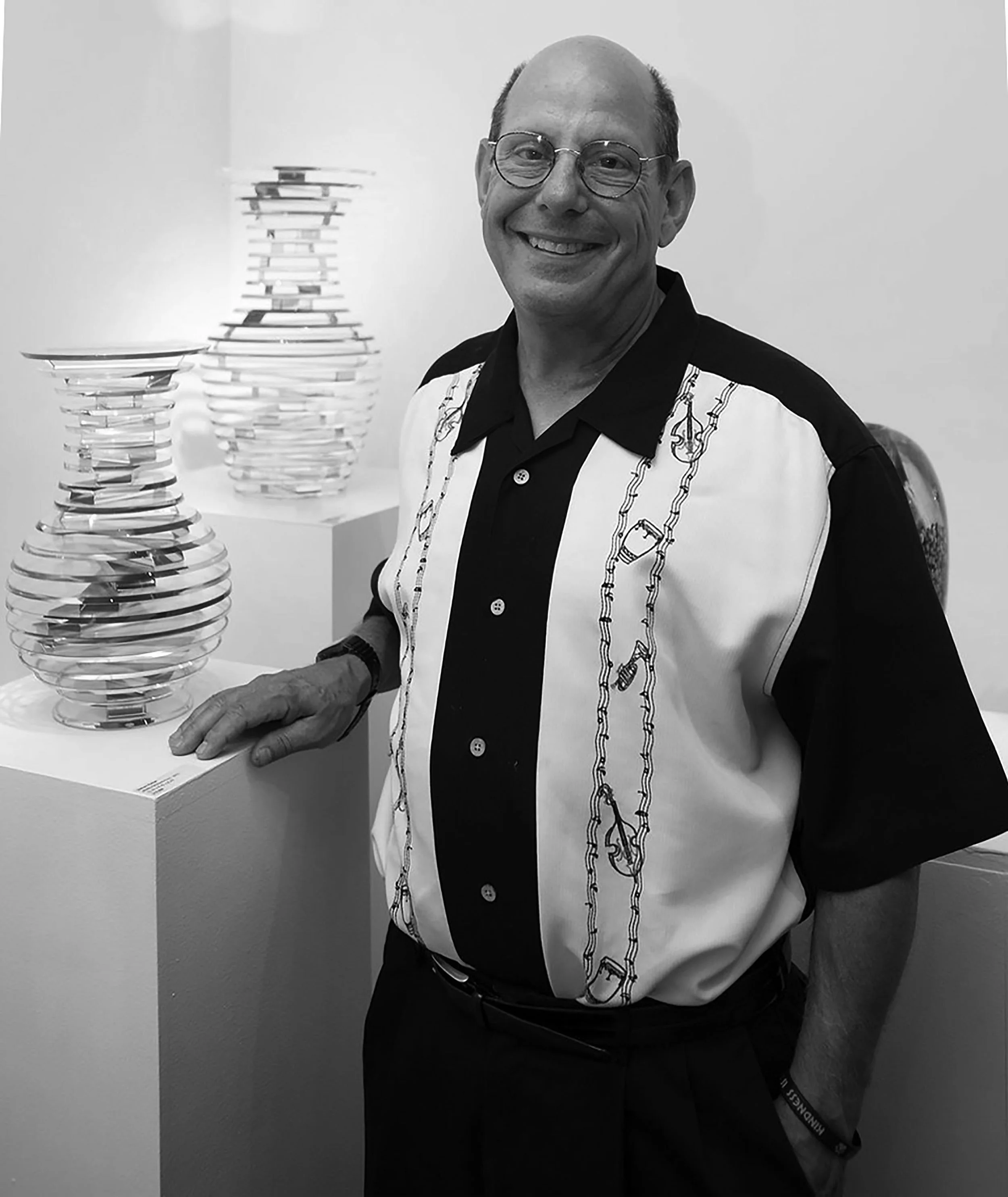 Sid Hutter at Schantz Galleries. photo: Lisa Vollmer