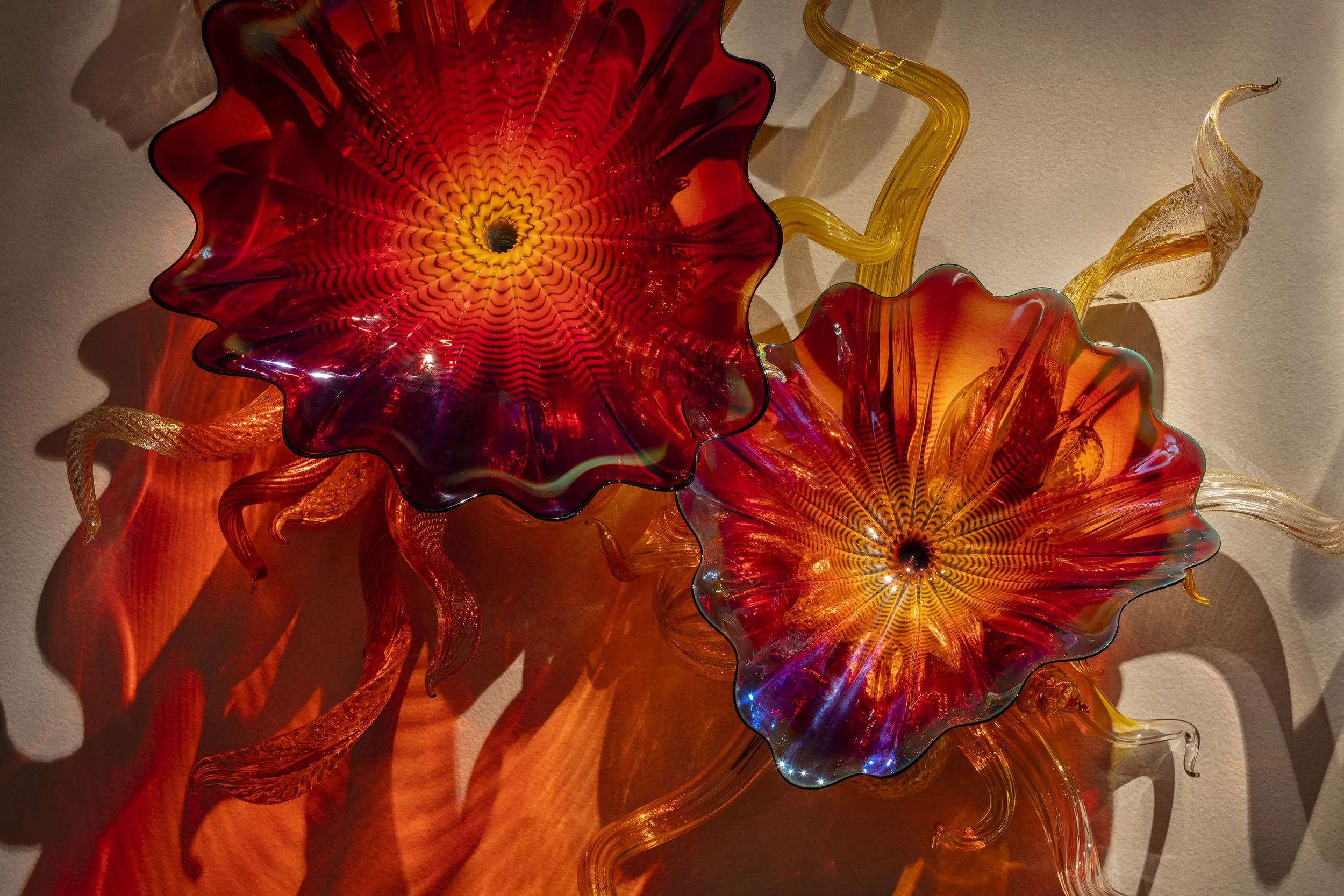 Copper Ruby Persian Wall Sconce, 2019 (detail)