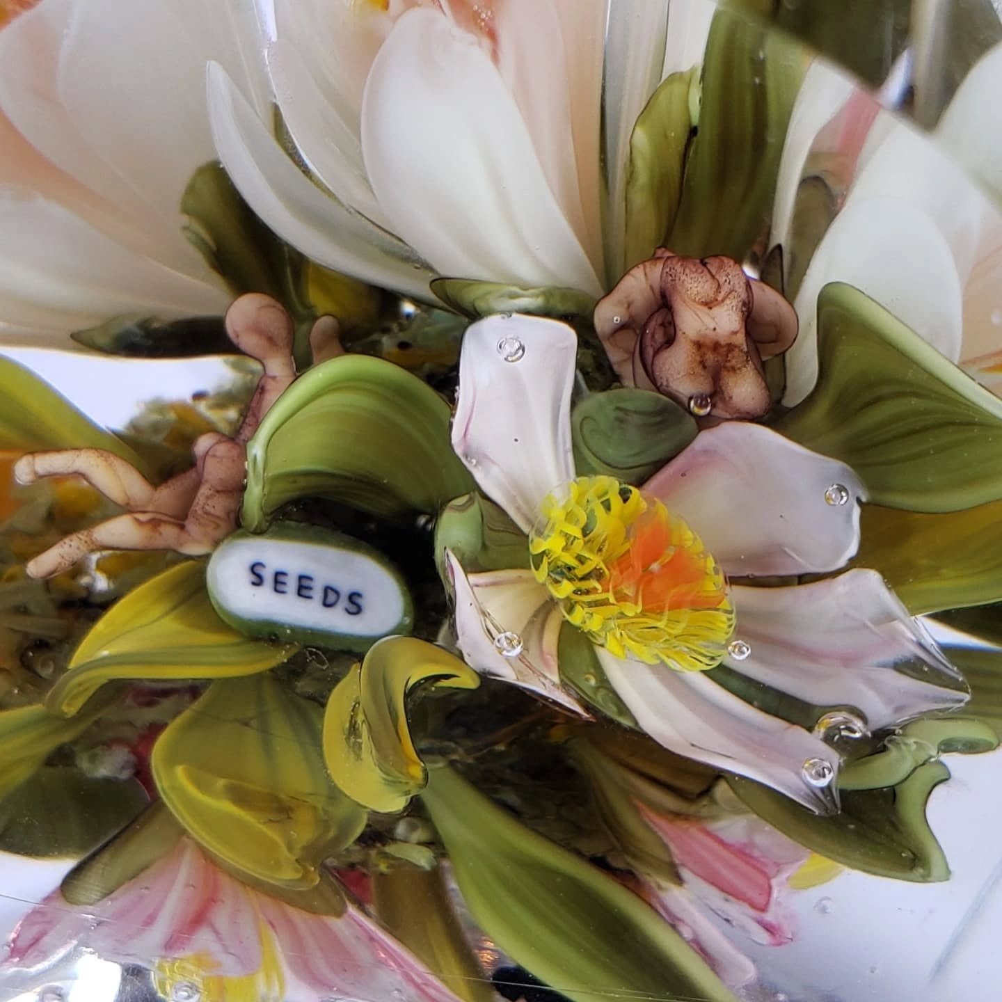 "When the work is completed, I think of it as my prayer traveling into the future, my soul connected to time, space, and beauty" &ndash; Paul J. Stankard&nbsp;

Paul just completed this beautiful faceted orb,&nbsp;Universal Prayer Series: J