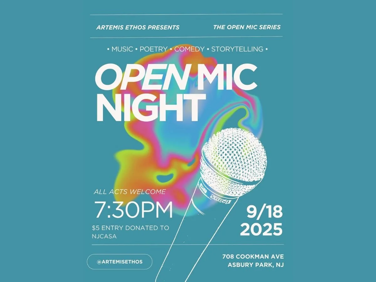 ASBURY PARK - ARTEMIS EHTOS: THE OPEN MIC SERIES