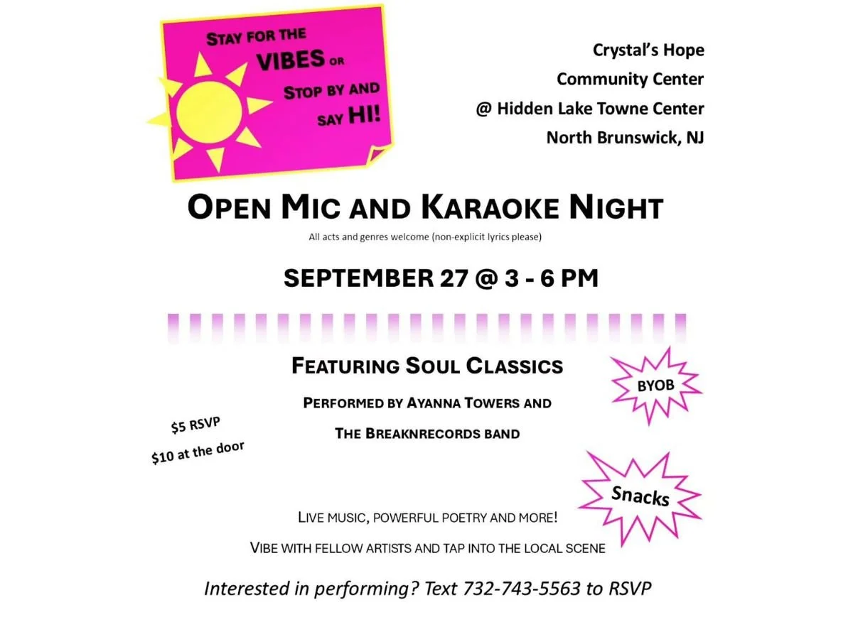 NORTH BRUNSWICK - OPEN MIC AND KARAOKE NIGHT