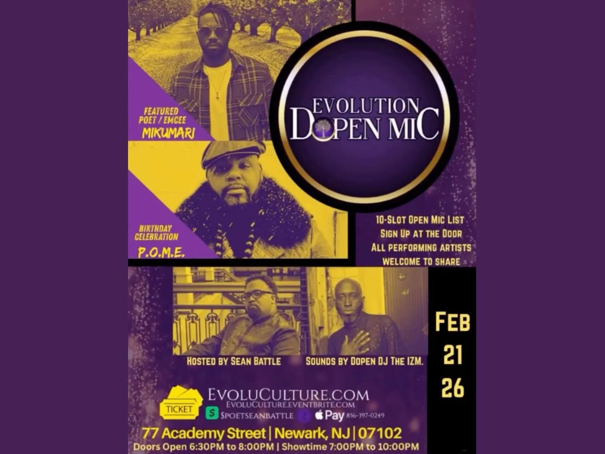 NEWARK - Evolution Dopen Mic, featuring the Mikumari Caiyhe!!!