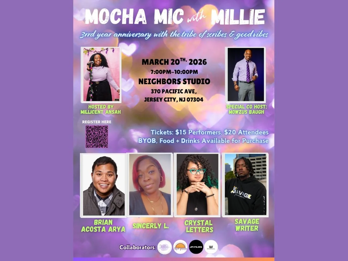 JERSEY CITY - MOCHA MIC with MILLIE: 3rd Year Anniversary Celebration