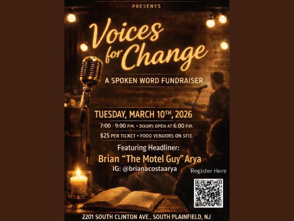 SOUTH PLAINFIELD - Voices for Change: A SPOKEN WORD FUNDRAISER