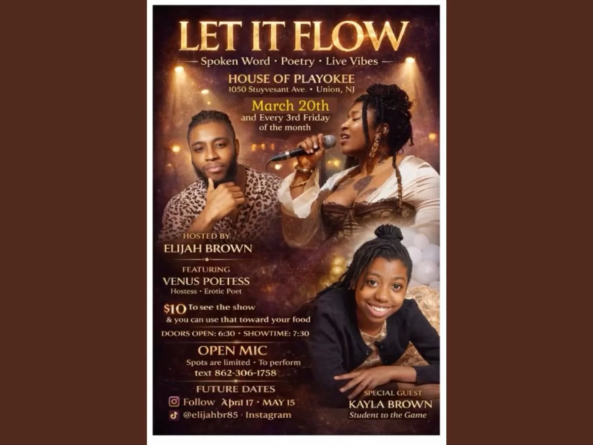 UNION - LET IT FLOW: Spoken Word • Poetry • Live Vibes