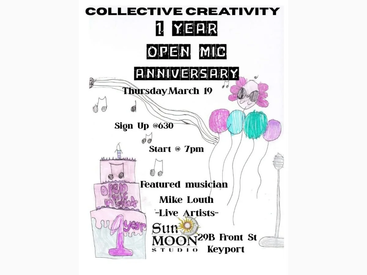 KEYPORT - COLLECTIVE CREATIVITY 1 YEAR OPEN MIC ANNIVERSARY