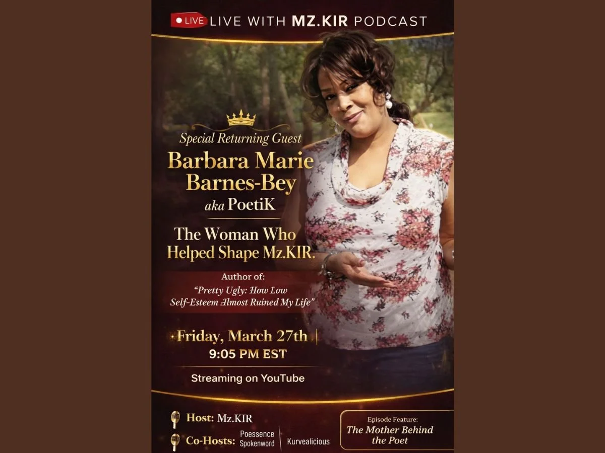 YOUTUBE - Live with Mz.KIR Podcast