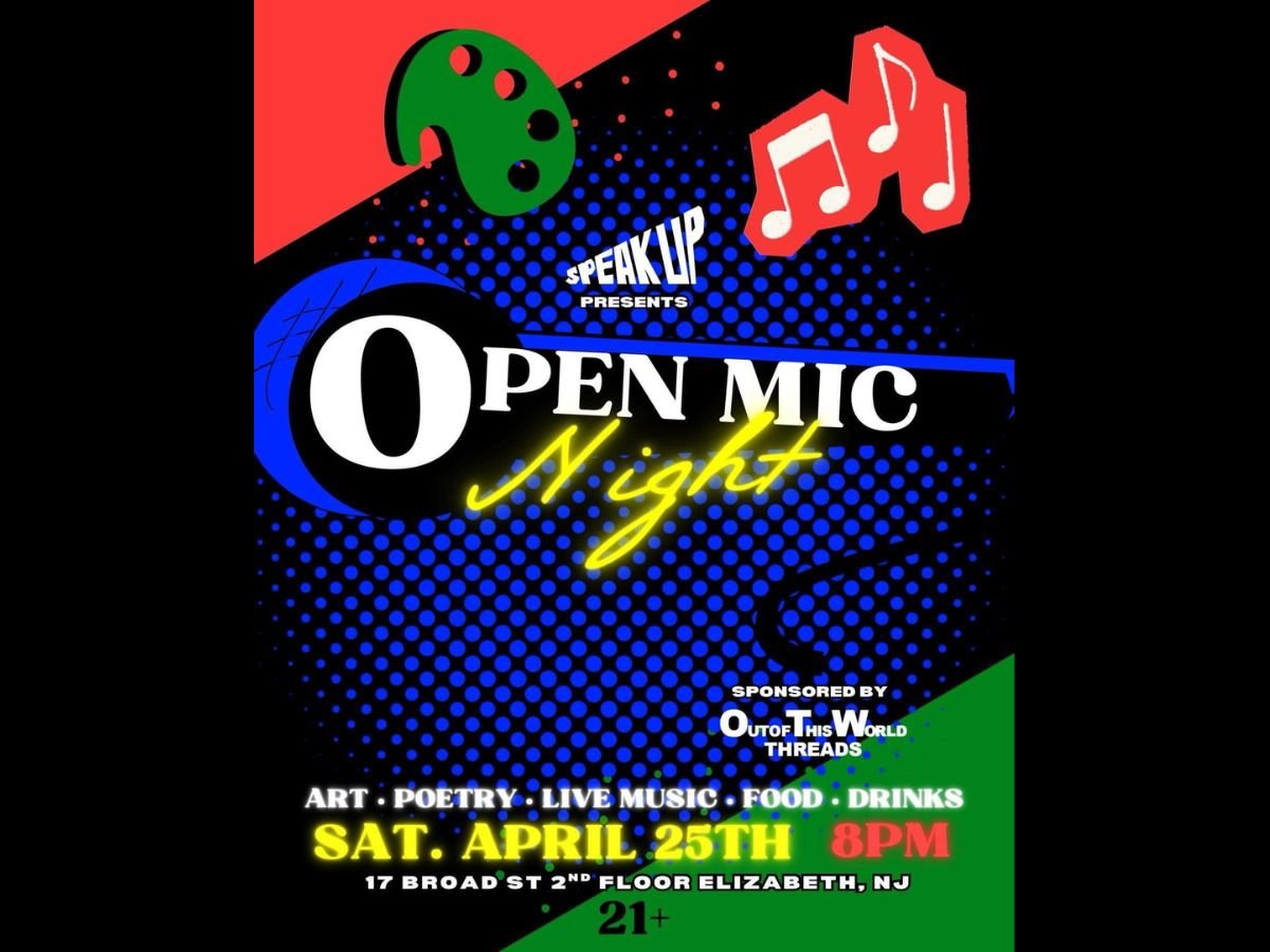 ELIZABETH - SPEAK UP: OPEN MIC NIGHT