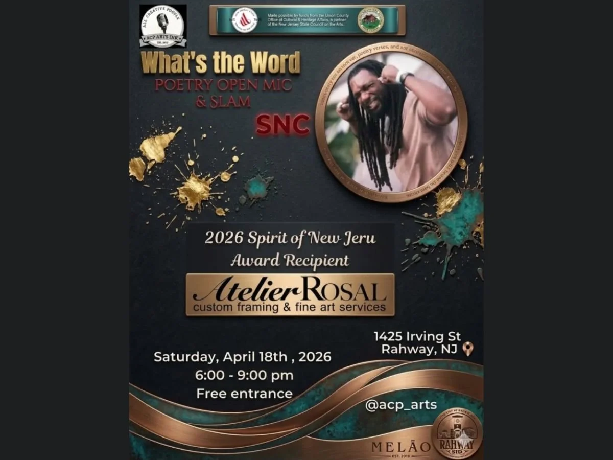 RAHWAY - What's the Word Poetry Open Mic