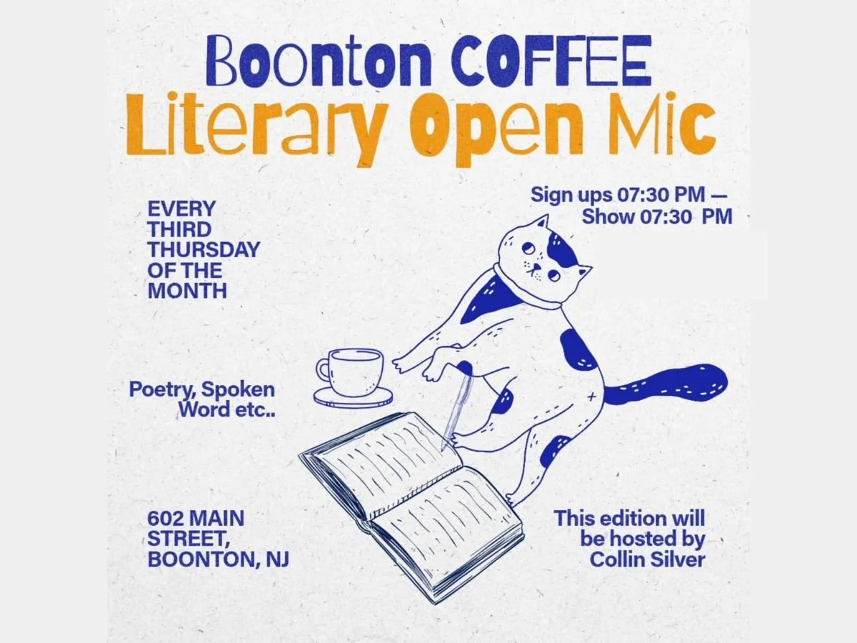 BOONTON - Boonton COFFEE Literary Open Mic