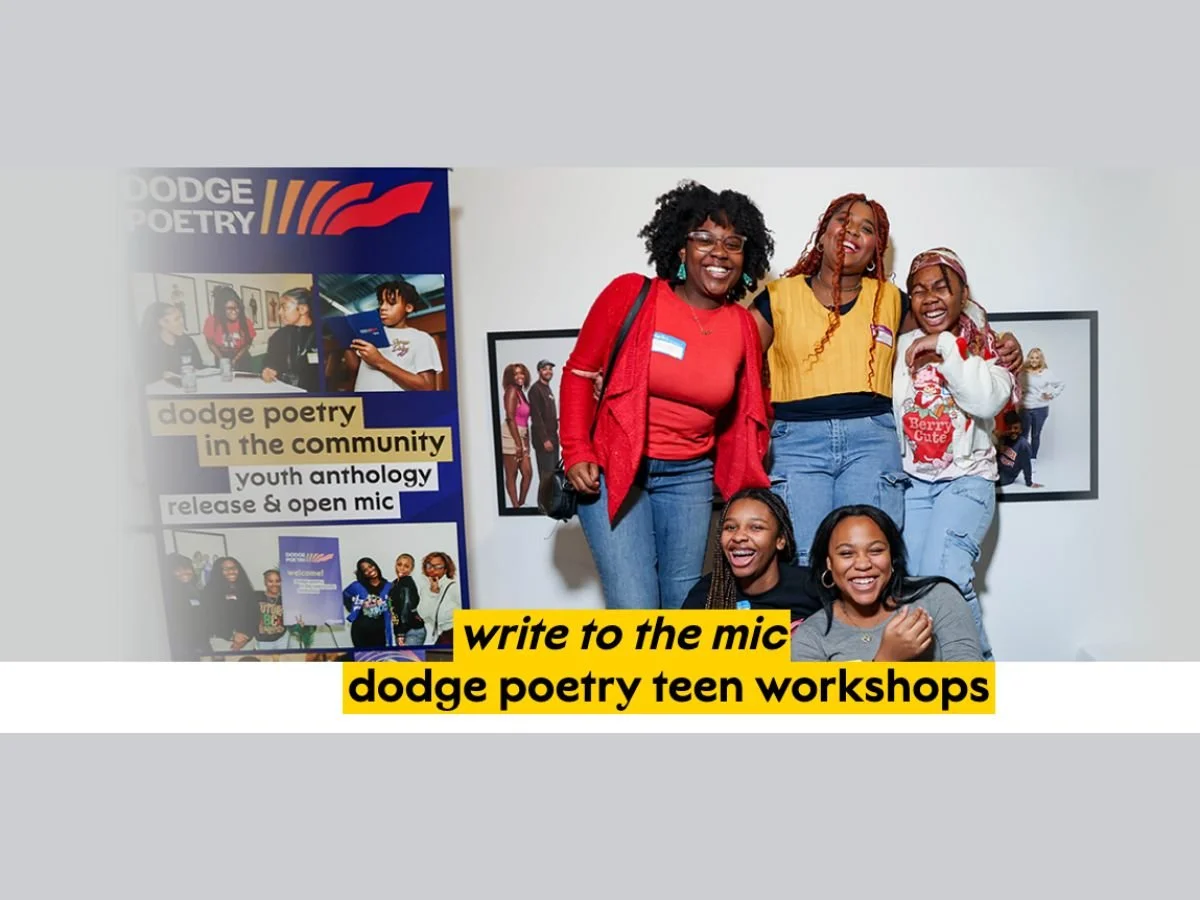 NEWARK -  Write to the Mic Dodge Poetry Teen Workshops