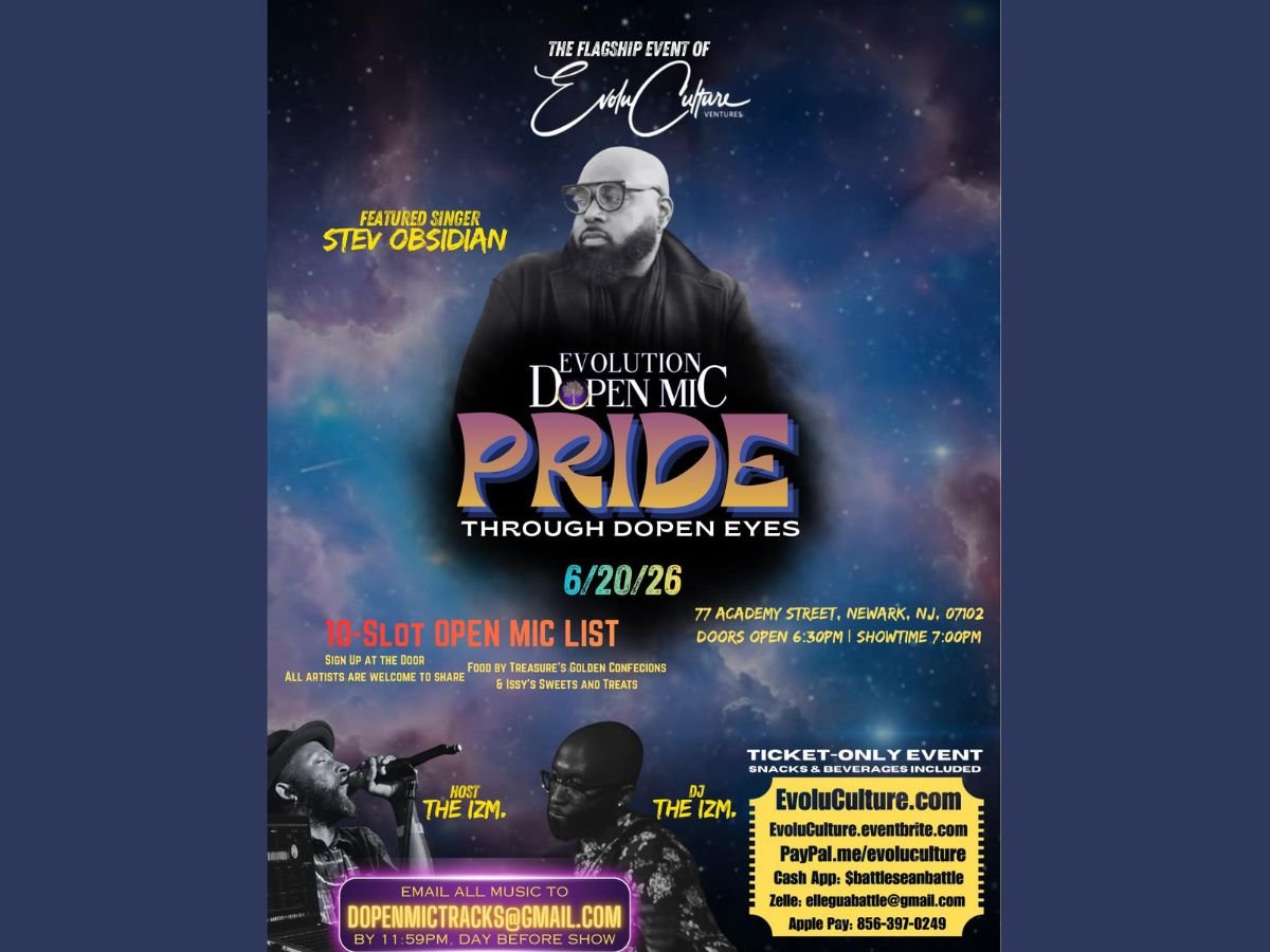 NEWARK - Evolution Dopen Mic: PRIDE Through Dopen Eyes (Feat. SteV Obsidian)
