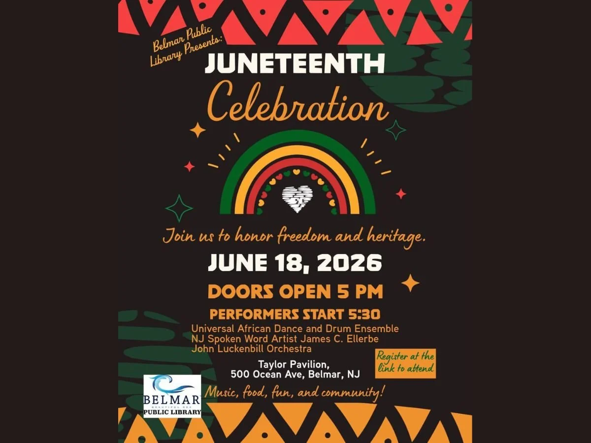 BELMAR PUBLIC LIBRARY: JUNETEENTH Celebration