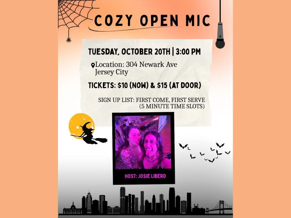 JERSEY CITY - COZY OPEN MICS