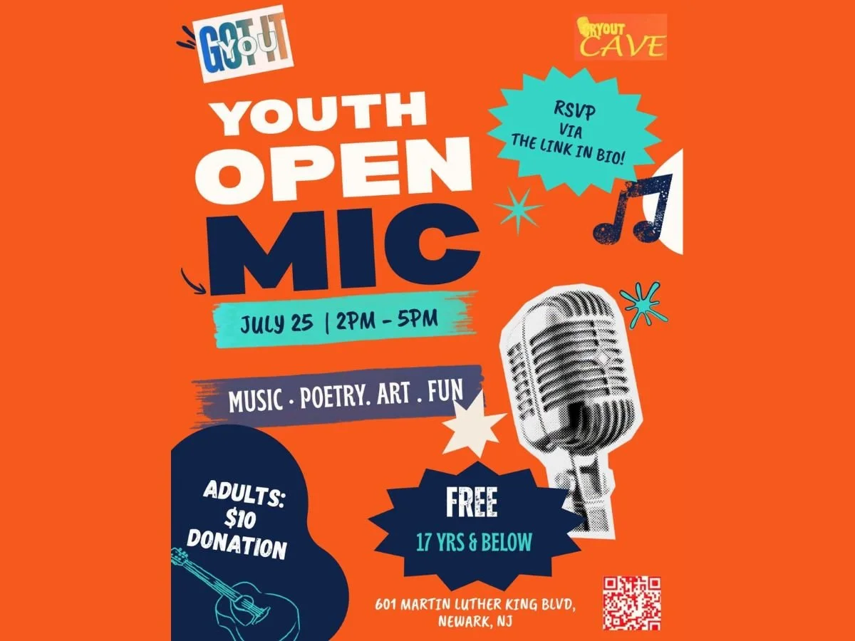 NEWARK - Cryout Cave: YOUTH OPEN MIC
