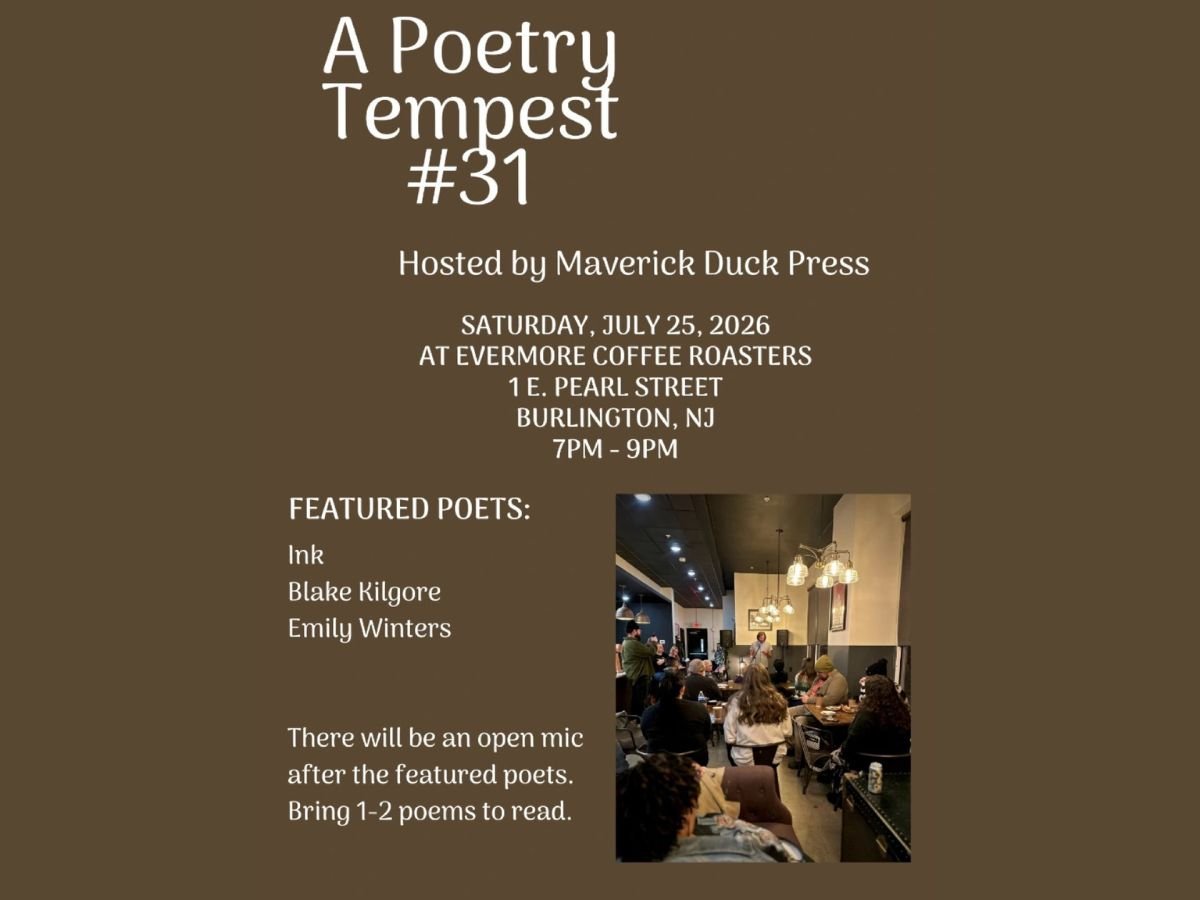 BURLINGTON - Maverick Duck Press: A Poetry Tempest #31