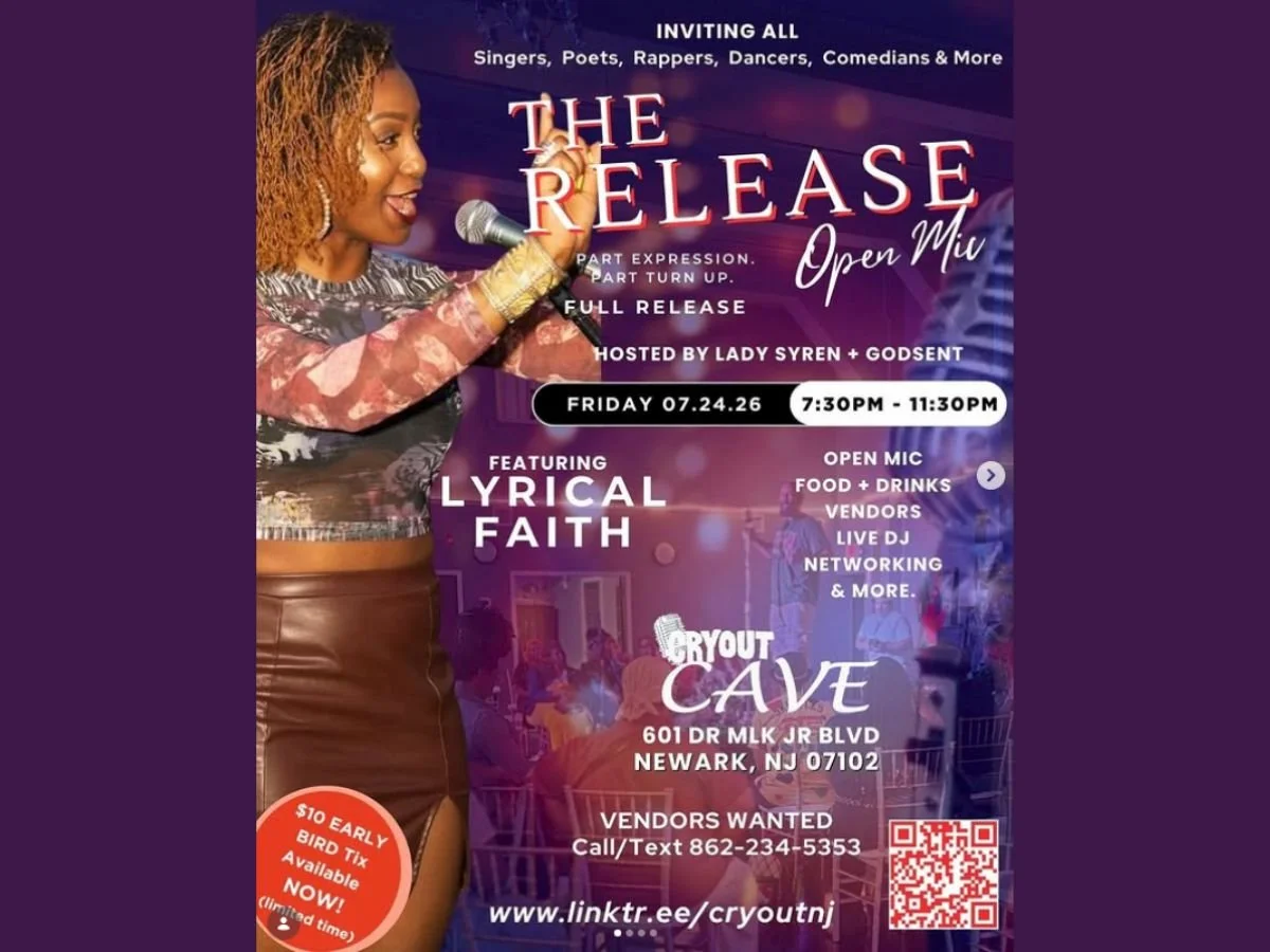 NEWARK - THE RELEASE Open Mic