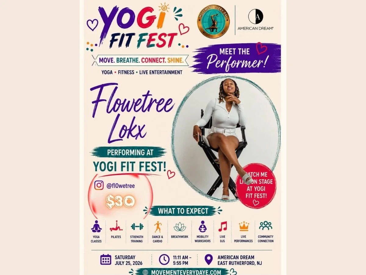 EAST RUTHERFORD - MOVEMENT EVERY DAYE: YOGI FIT FEST