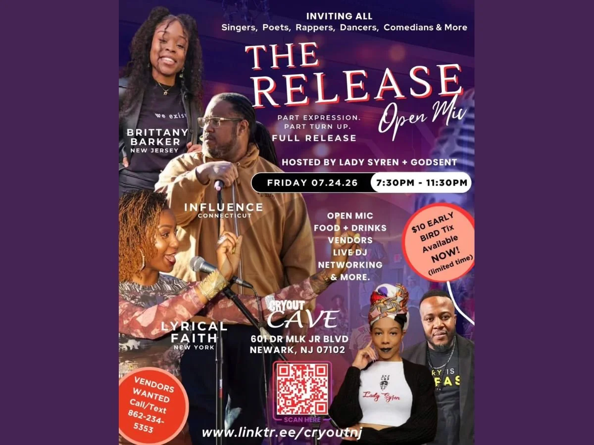 NEWARK - THE RELEASE Open Mic