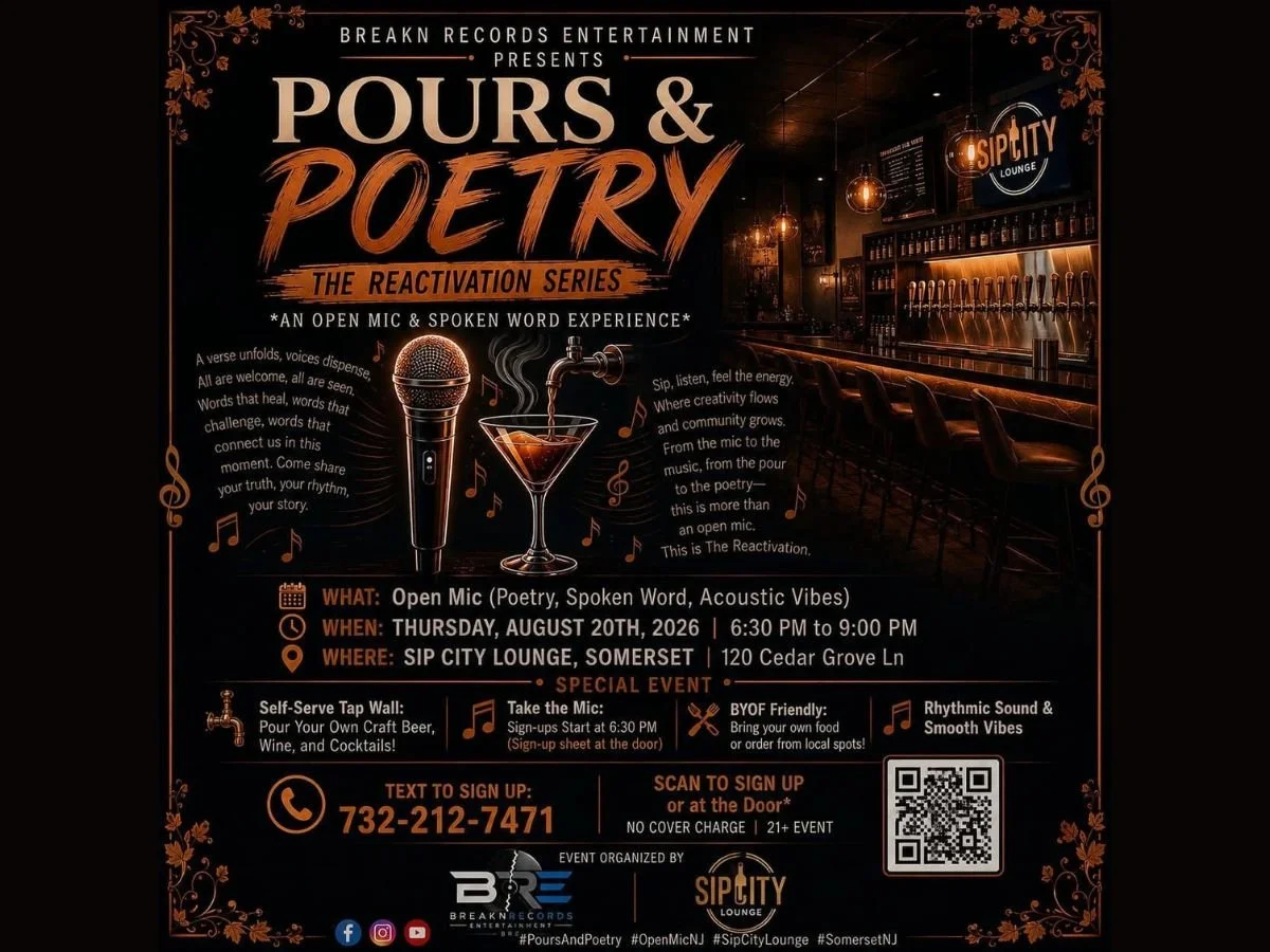 SOMERSET - Pours and Poetry: The Reactivation Series