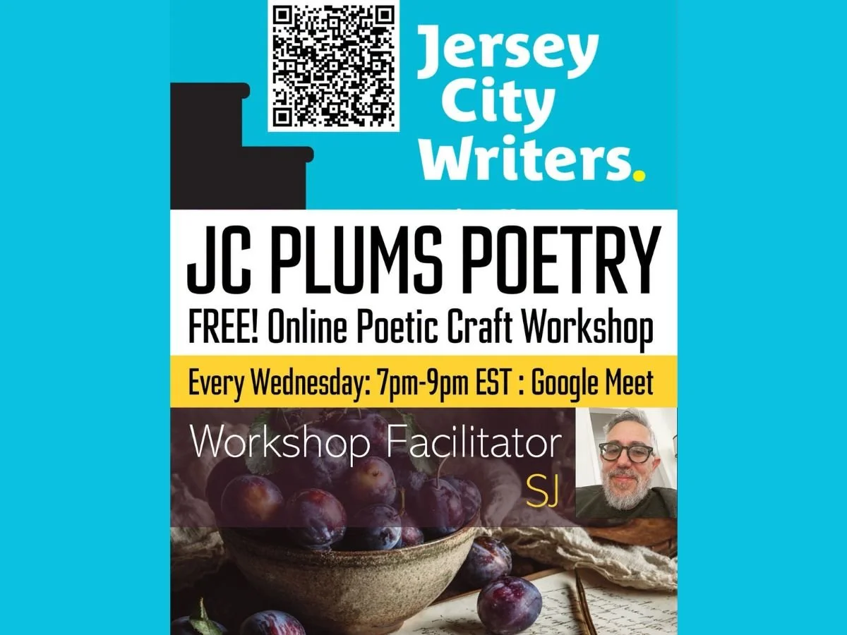 GOOGLE MEET - Jersey City Writers: JC Plums Poetry Workshop