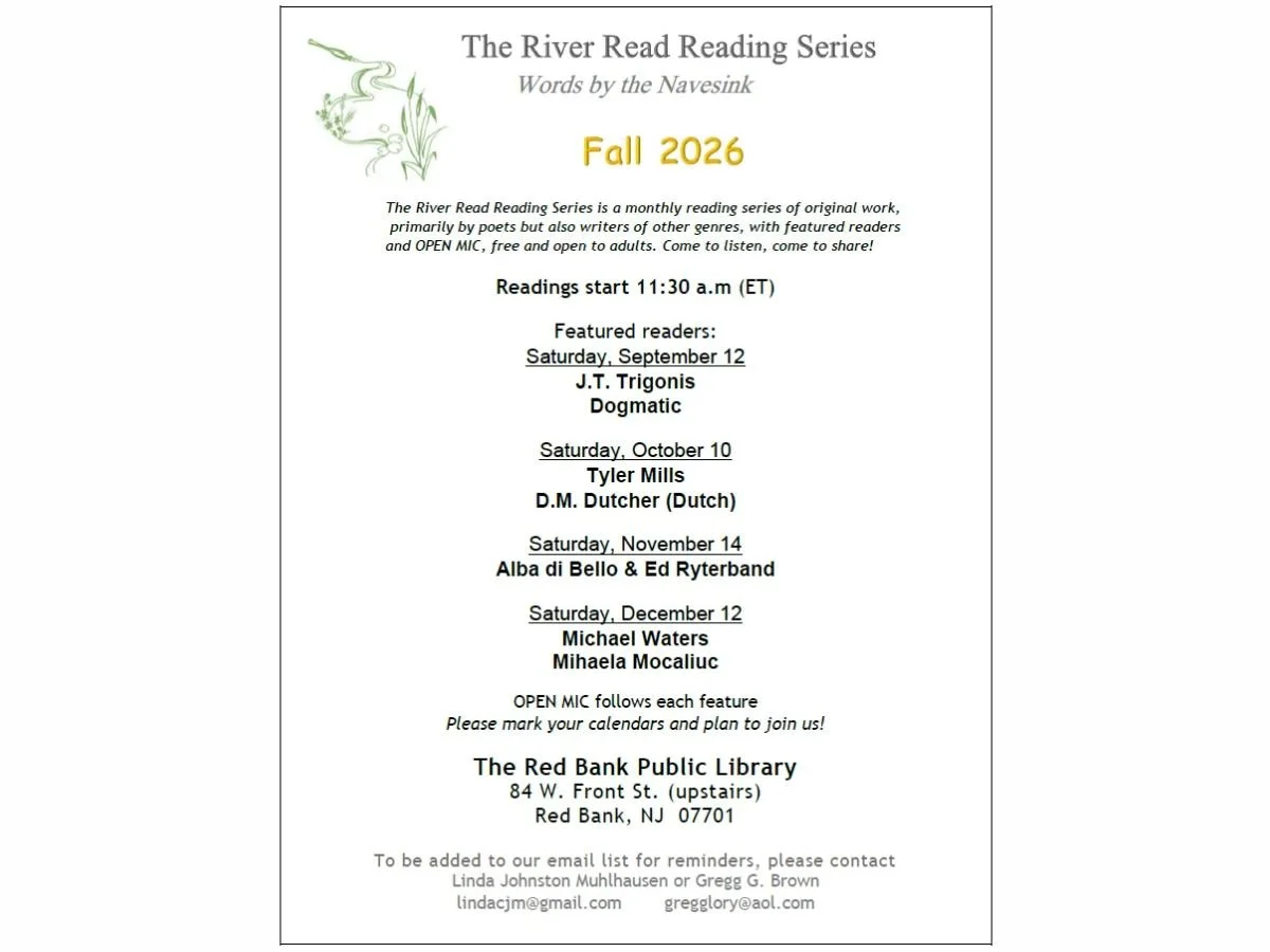 RED BANK - The River Read Reading Series