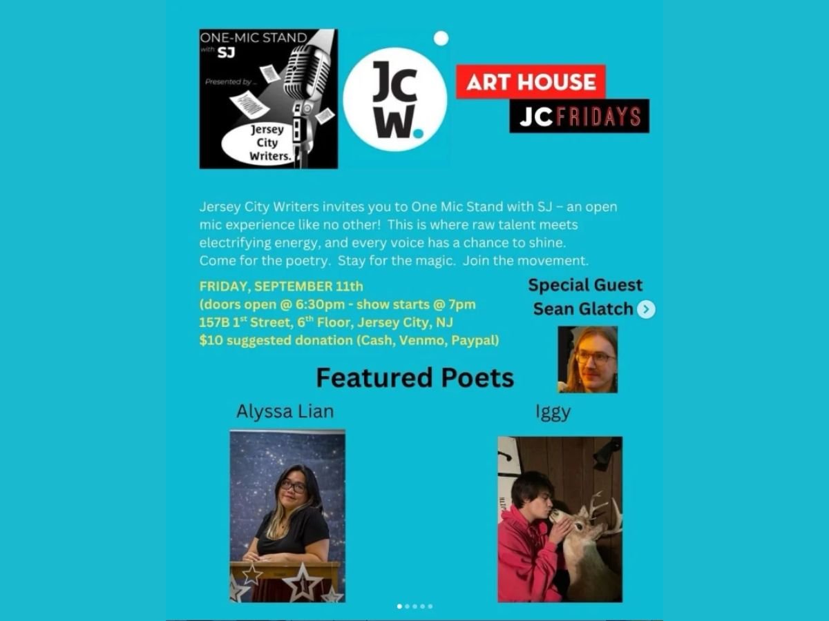 JERSEY CITY WRITERS: ART HOUSE JC FRIDAYS