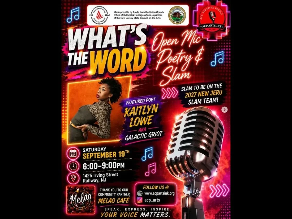 RAHWAY - WHAT’S THE WORD? OPEN MIC &amp; SLAM