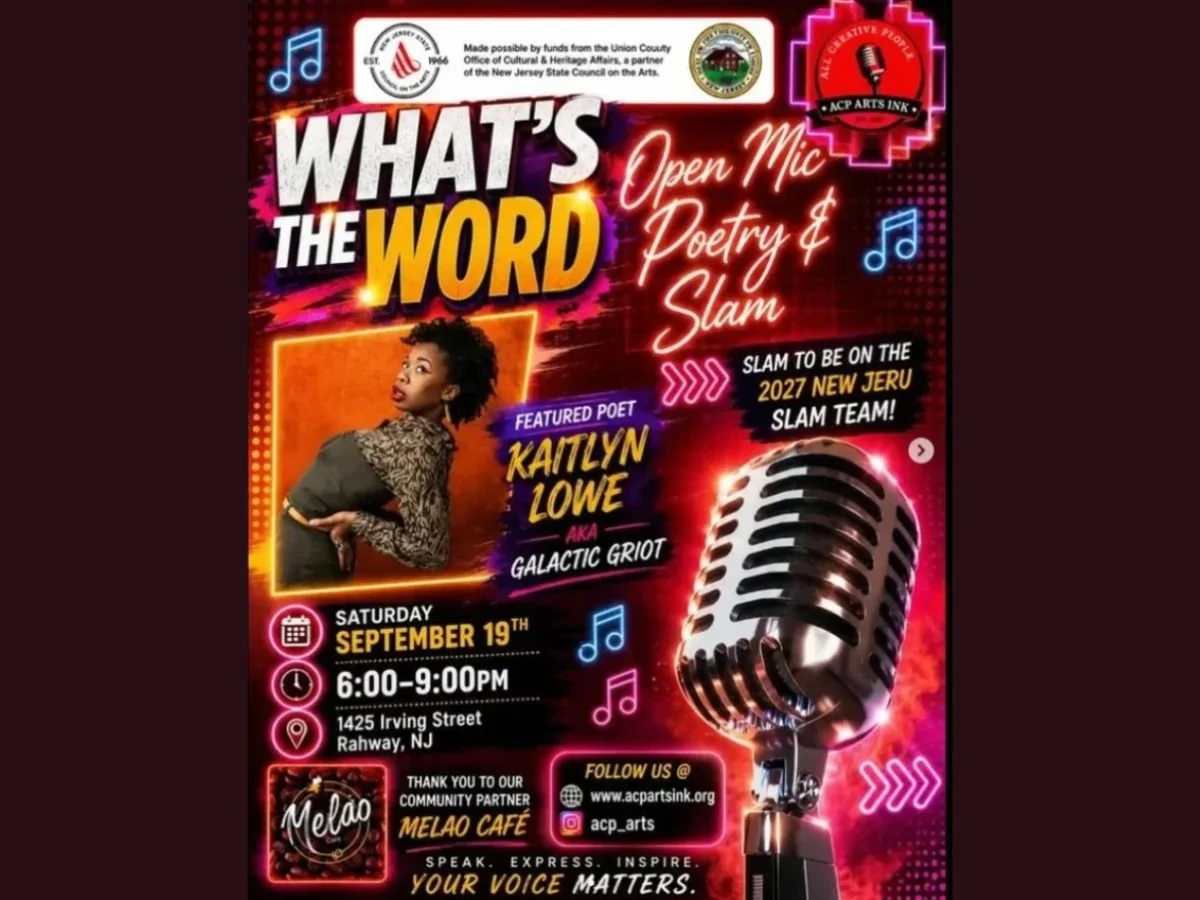 RAHWAY - WHAT’S THE WORD? OPEN MIC &amp; SLAM