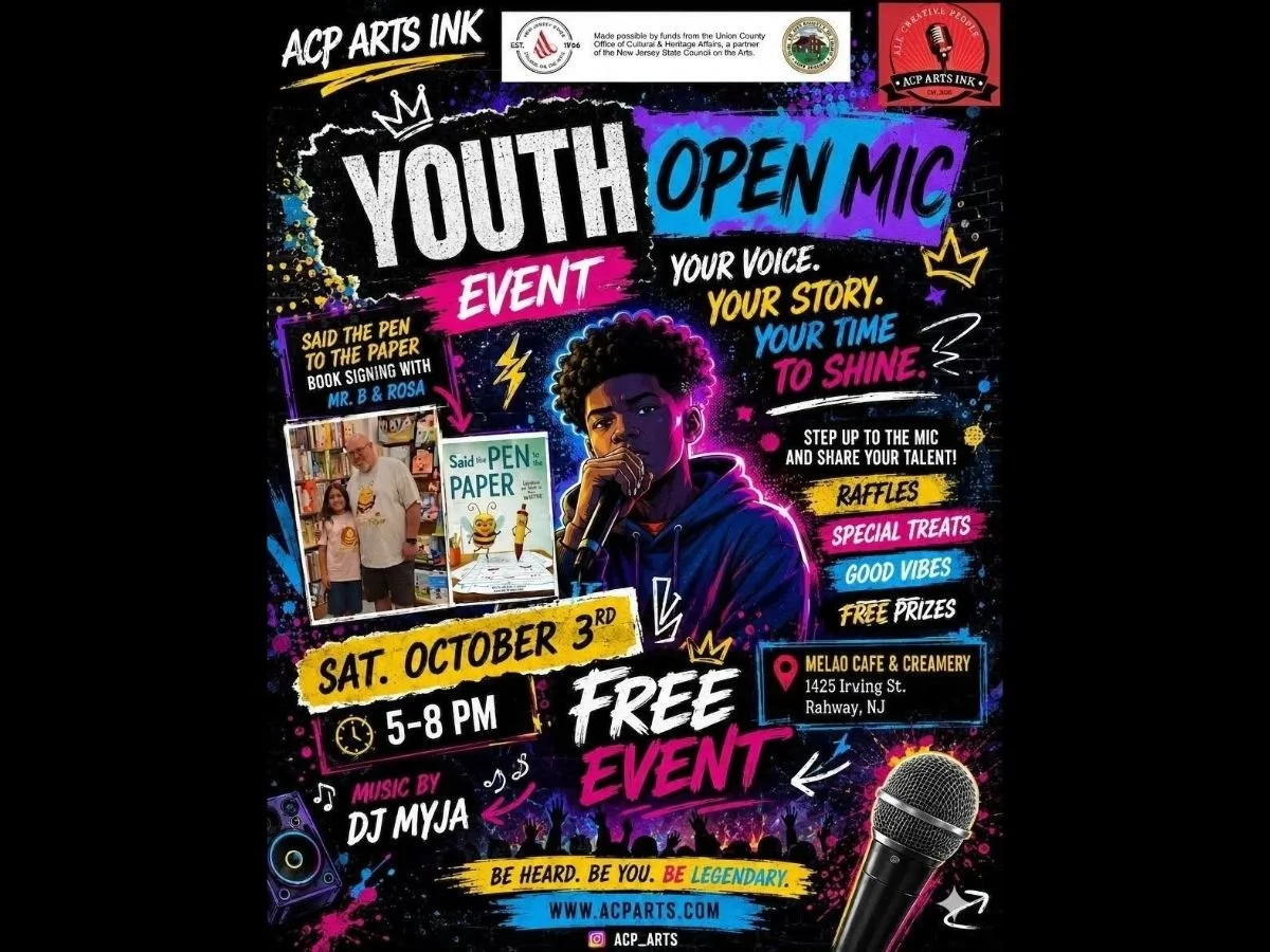 RAHWAY - YOUTH OPEN MIC EVENT