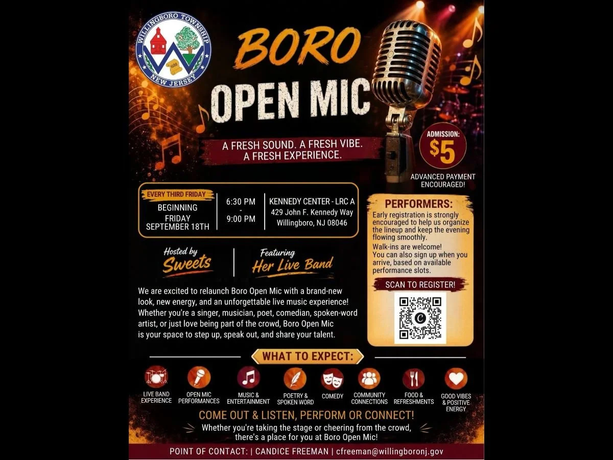 WILLINGBORO - BORO OPEN MIC