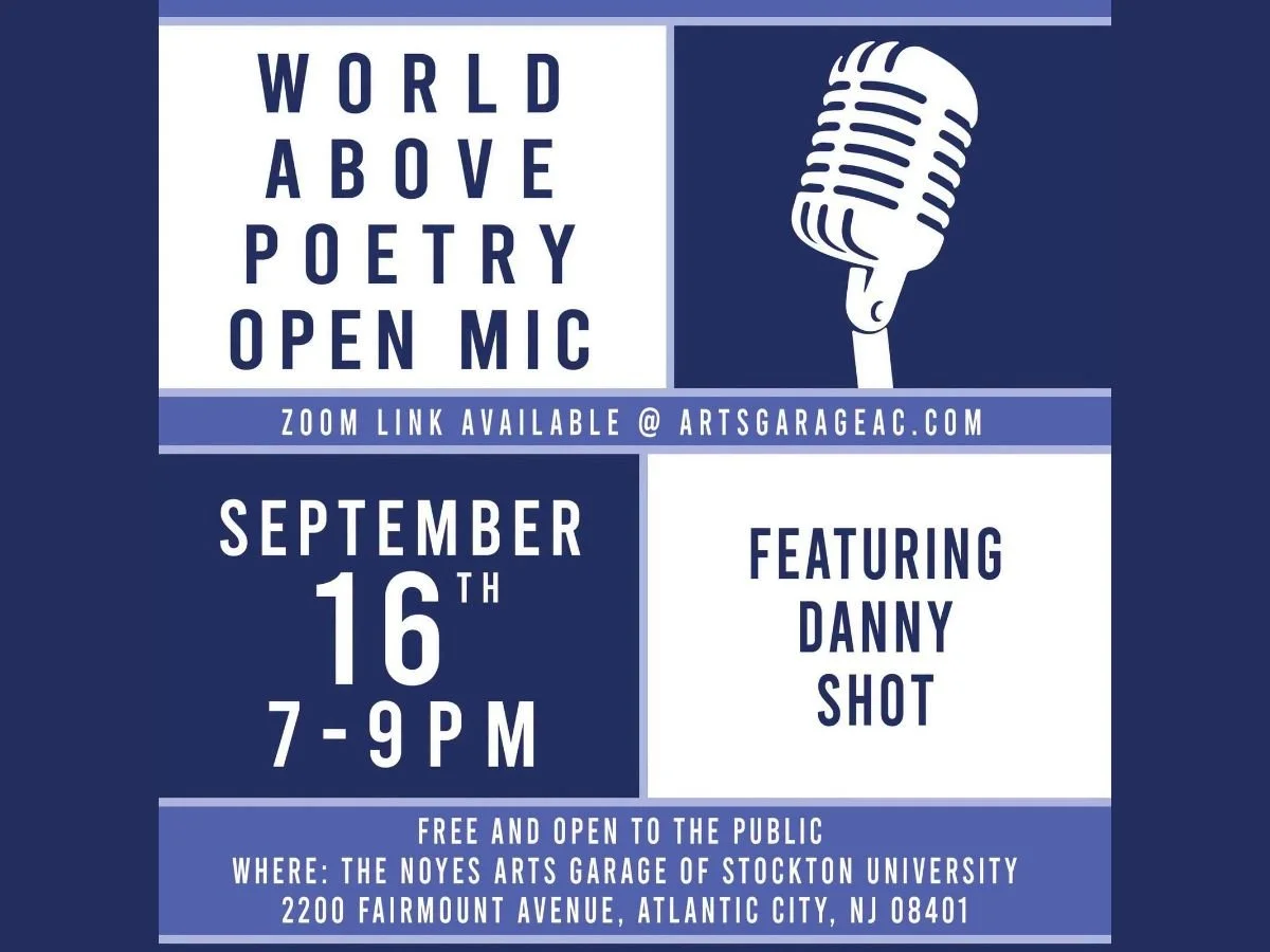 ATLANTIC CITY - WORLD ABOVE POETRY OPEN MIC