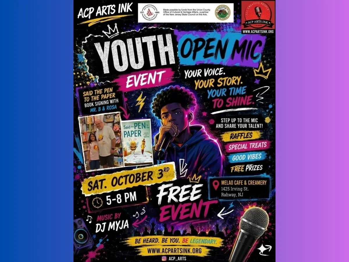 RAHWAY - YOUTH OPEN MIC EVENT