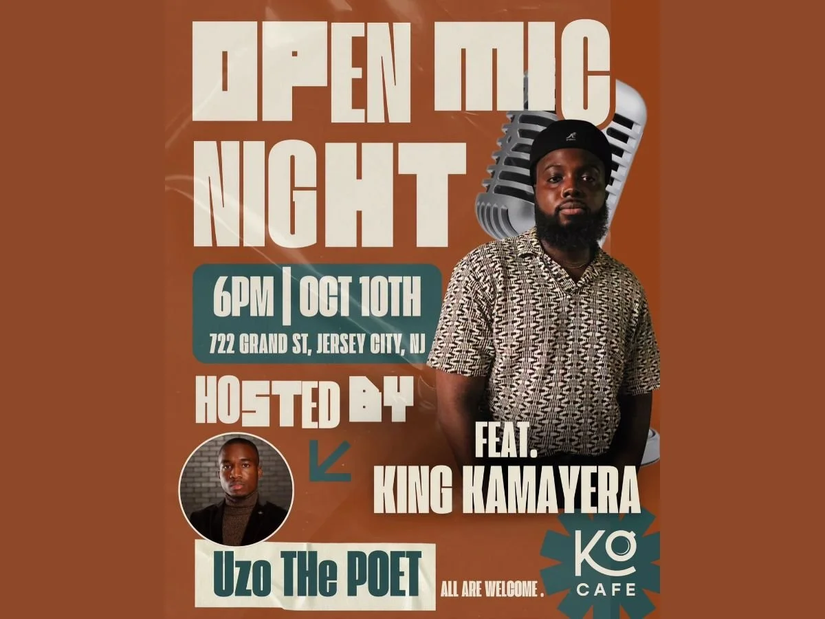 JERSEY CITY - KO CAFE OPEN MIC NIGHT