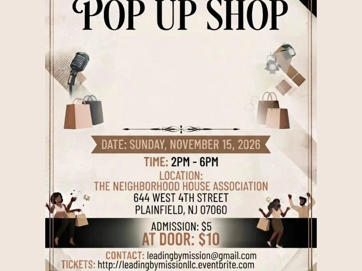 PLAINFIELD - LEADING BY MISSION LLC: POP-UP SHOP