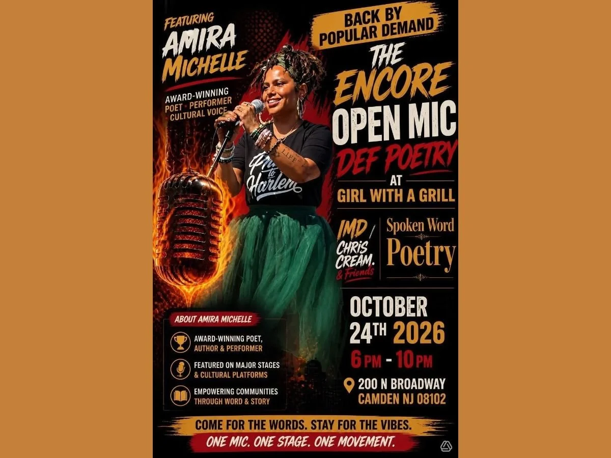 CAMDEN - THE ENCORE OPEN MIC DEF POETRY