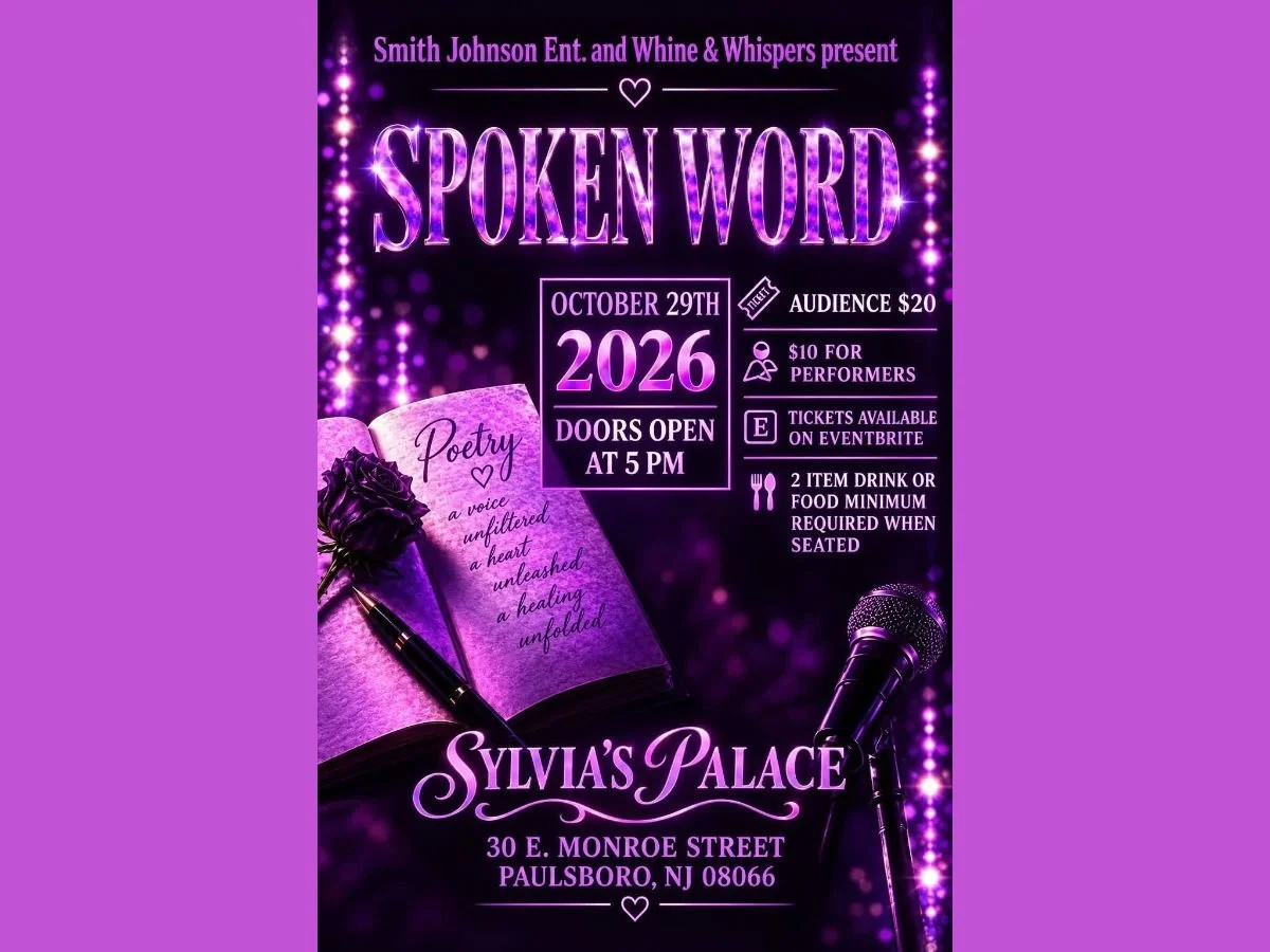 PAULSBORO - Smith Johnson Ent. and Whine &amp; Whispers: SPOKEN WORD