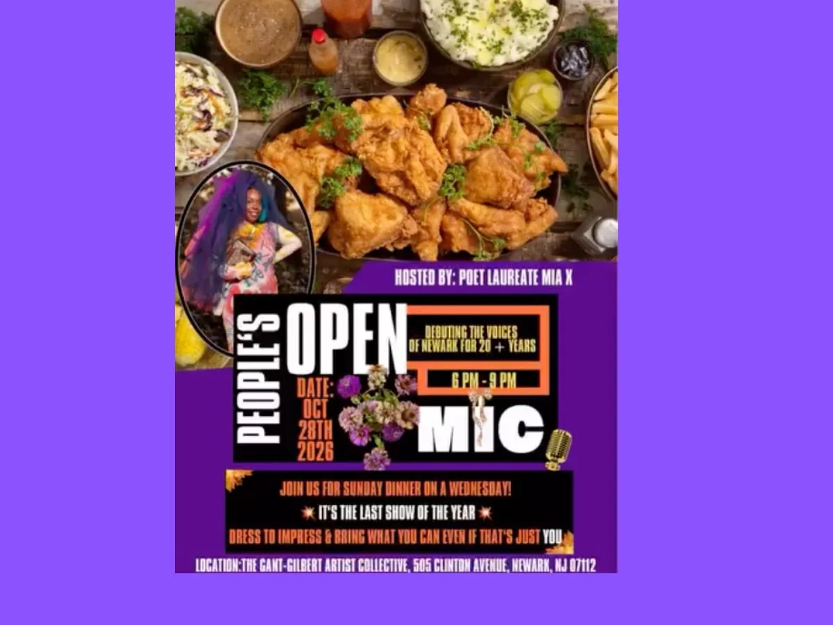 NEWARK - POET LAUREATE MIA X: PEOPLE'S OPEN MIC