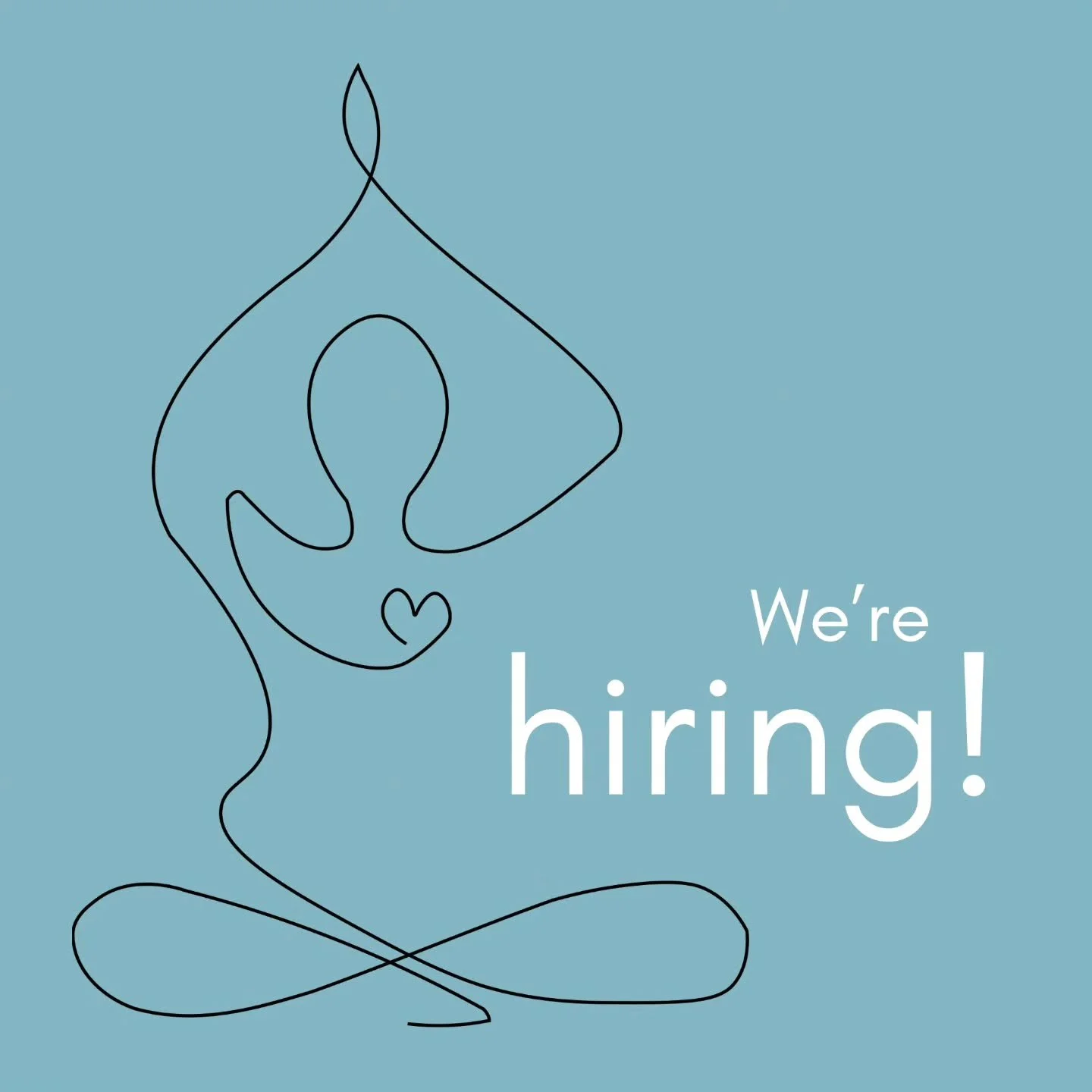 👋 We're looking for two receptionists (one per location) who want to make the world a better place.

Seriously, the right applicants understand how important kindness is; they know what a safe space feels like; and they recognize that Yoga asks us t