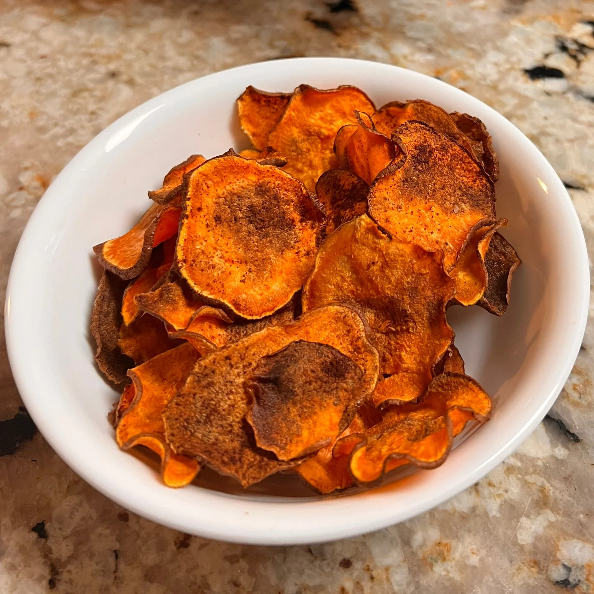 Baked Sweet Potato Chips