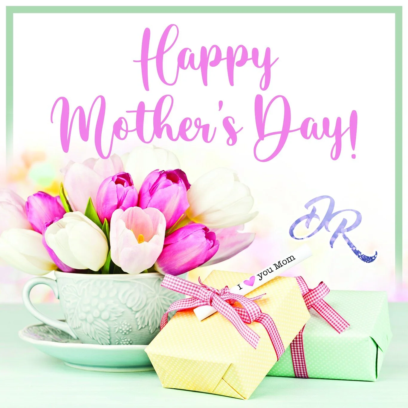 Thanks to all of the Moms!  Your sacrifices, endless love and dedication are seen and appreciated every day.  We hope that you have a wonderful Mother's Day!