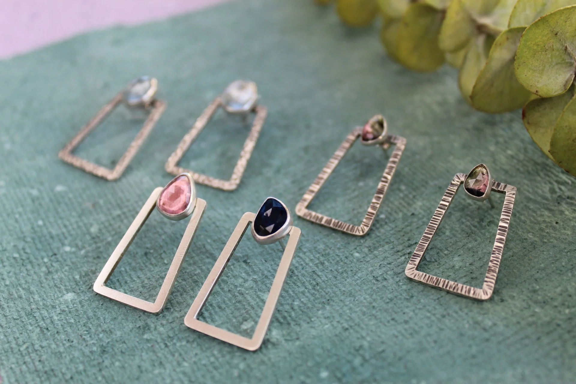 "Cutie" Earrings with Removable Jackets