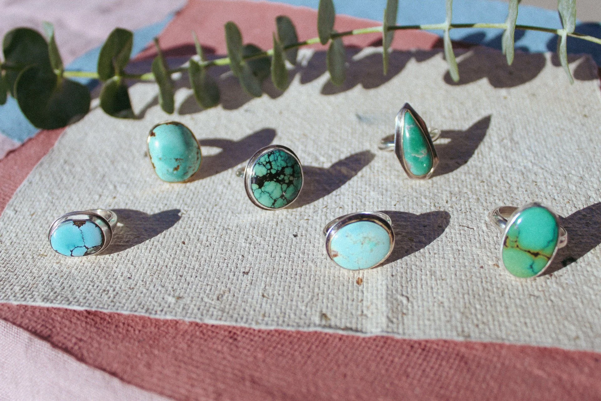 Turquoise Dreams Rings