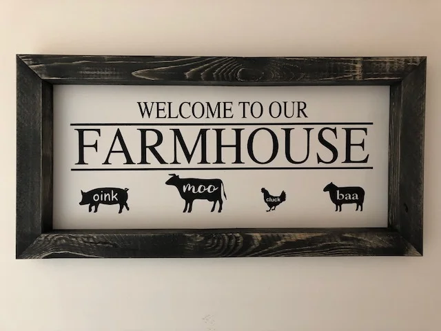 Welome to our farmhouse w:animals.JPG