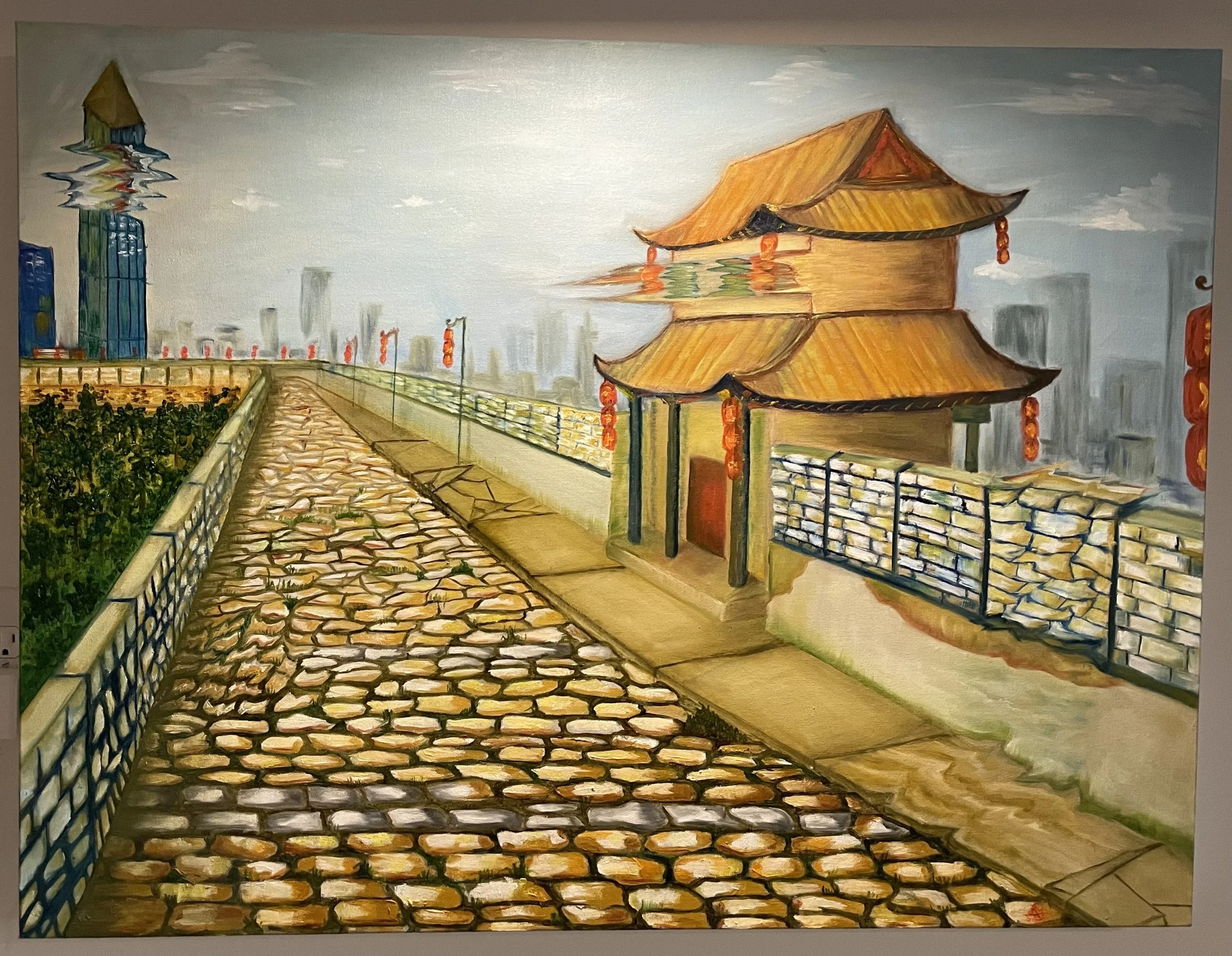 Xi'an Glitch (Oil, 2021)