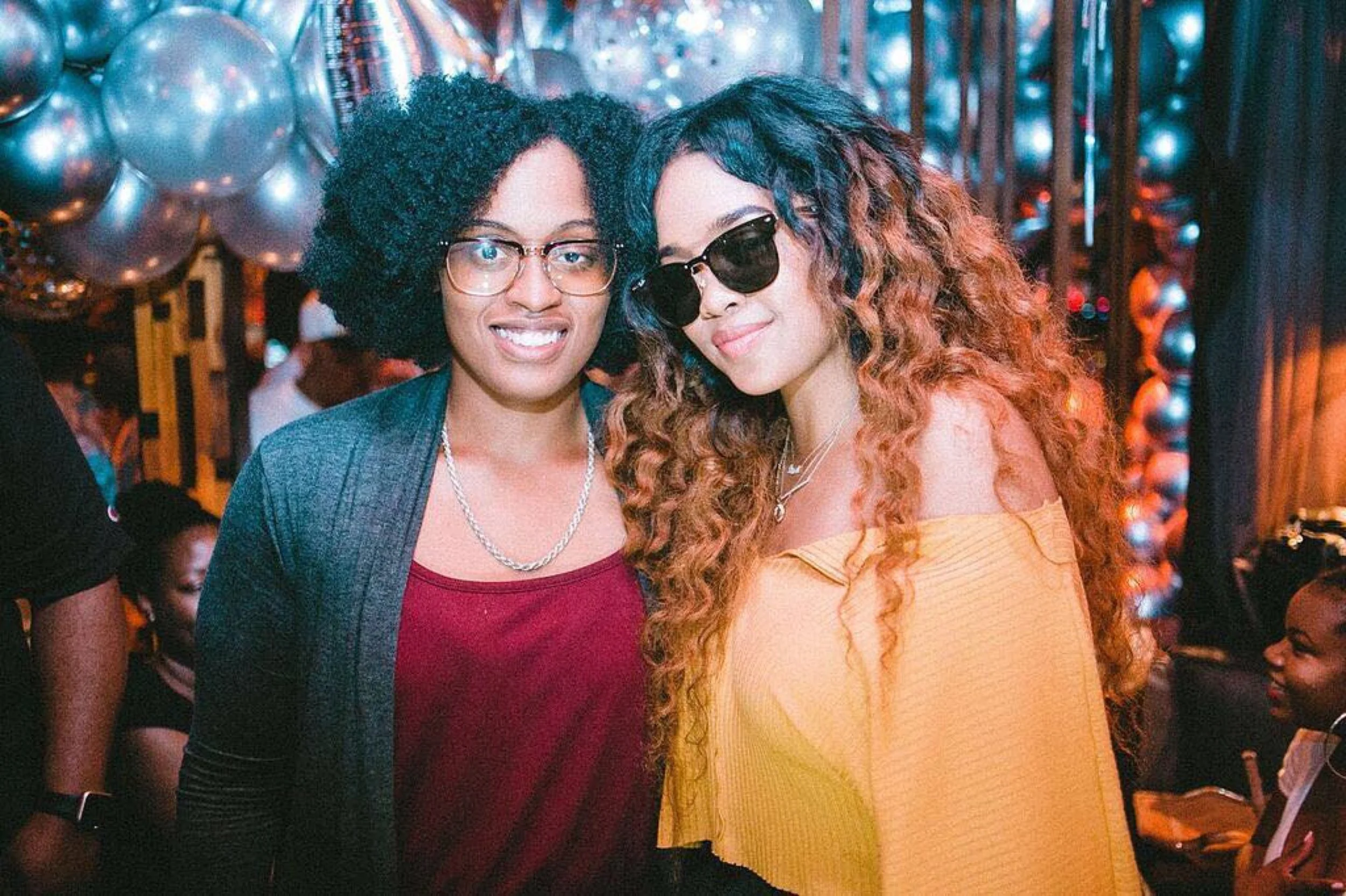 Ayanna Depas and H.E.R. in Los Angeles