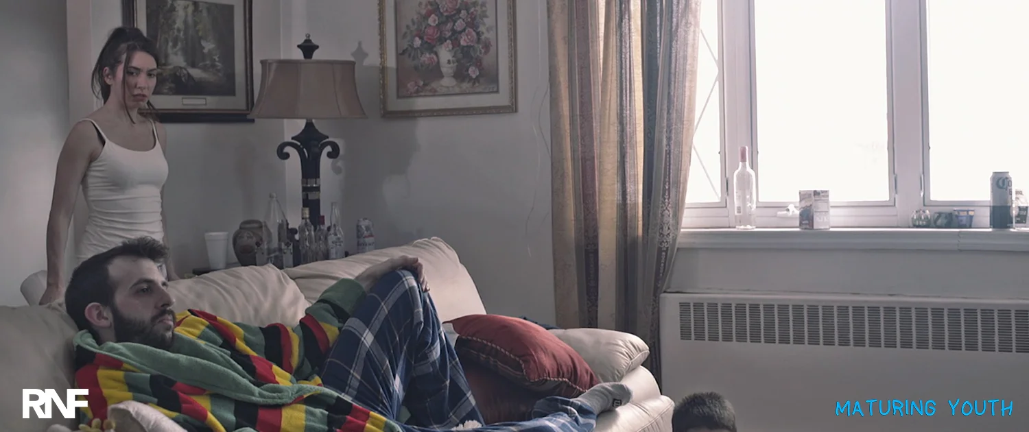 Sean A. Kaufman and Kim Paris in Maturing Youth | Courtesy of RNF
