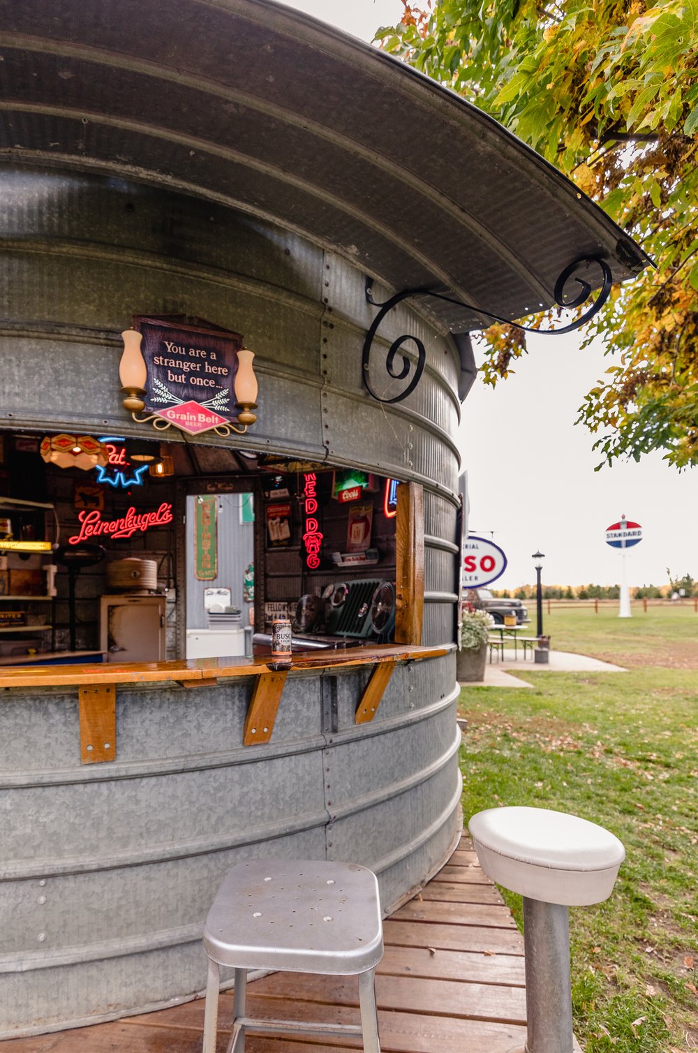 The Grain Bin Bar at Adler Ranch